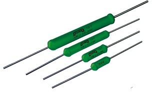 “SURE” BRAND WIRE WOUND RESISTOR - SSA SERIES, SILICON COATED AXIAL LEAD TYPE - Professional Grade 