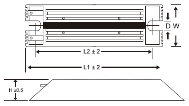 SURE BRAND WIRE WOUND RESISTOR - SBH BRAKING RESISTORS - Professional Grade