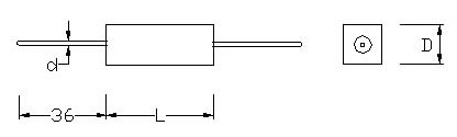 SURE BRAND WIRE WOUND RESISTOR - SCF, Ceramic Encased Axial Lead with Fusible Rating Wire Wound Resistor